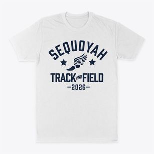 Sequoyah Elementary School Track and Field Classic Dad T-Shirt