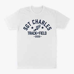 Sgt Charles J Jaworek Elementary School Track and Field Classic Dad T-Shirt