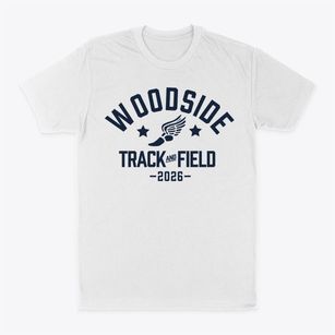 Woodside Elementary School Track and Field Classic Dad T-Shirt