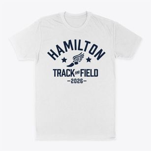 Hamilton Elementary School Track and Field Classic Dad T-Shirt