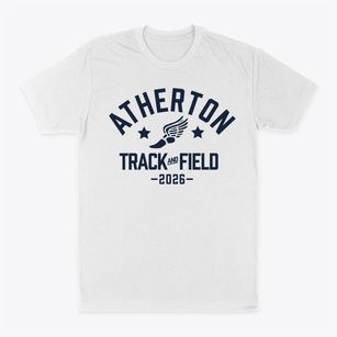 Atherton High School Track and Field Classic Dad T-Shirt