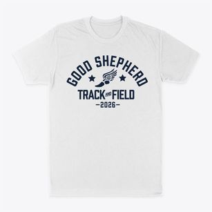 Good Shepherd Lutheran School Track and Field Classic Dad T-Shirt