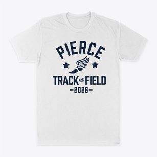 Pierce Elementary School Track and Field Classic Dad T-Shirt