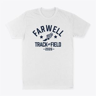 Farwell Middle School Track and Field Classic Dad T-Shirt