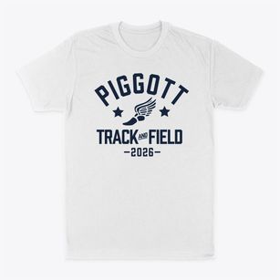 Piggott Elementary School Track and Field Classic Dad T-Shirt