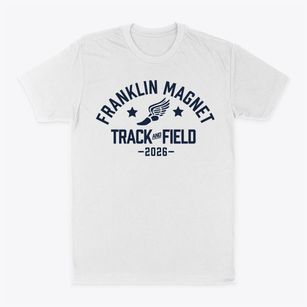 Franklin Magnet Elementary School Track and Field Classic Dad T-Shirt