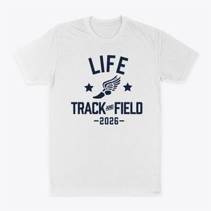 Life Academy Track and Field Classic Dad T-Shirt