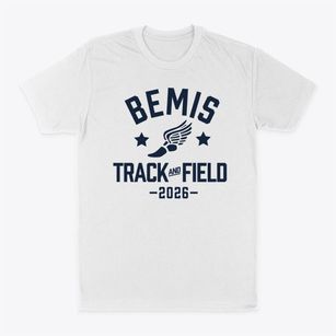Bemis Elementary School Track and Field Classic Dad T-Shirt
