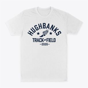 Hughbanks Elementary School Track and Field Classic Dad T-Shirt