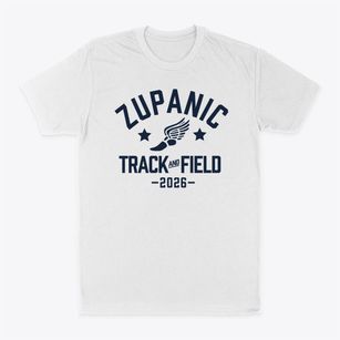 Zupanic Alternative High School Track and Field Classic Dad T-Shirt
