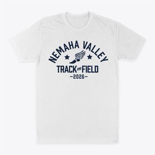 Nemaha Valley High School Track and Field Classic Dad T-Shirt