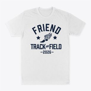 Friend Public School Track and Field Classic Dad T-Shirt