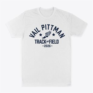 Vail Pittman Elementary School Track and Field Classic Dad T-Shirt