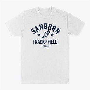 Sanborn Middle School Track and Field Classic Dad T-Shirt