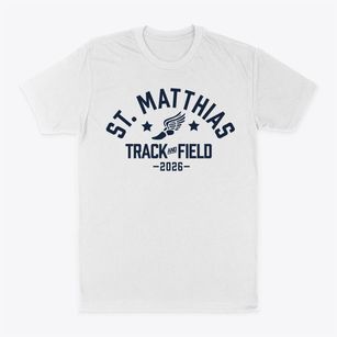 Saint Matthias Elementary School Track and Field Classic Dad T-Shirt