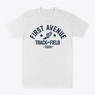 First Avenue Elementary School Track and Field Classic Dad T-Shirt