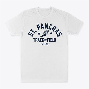 Saint Pancras School Track and Field Classic Dad T-Shirt