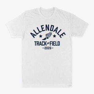 Allendale Elementary School Track and Field Classic Dad T-Shirt