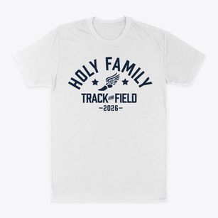 Holy Family School Track and Field Classic Dad T-Shirt