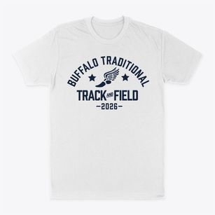 Buffalo Traditional School Track and Field Classic Dad T-Shirt