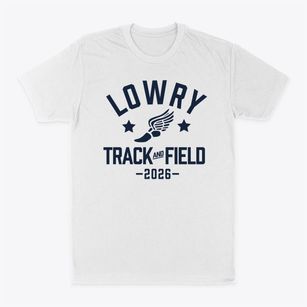 Lowry Middle School Track and Field Classic Dad T-Shirt
