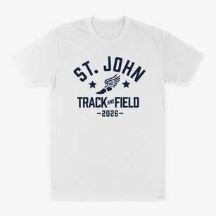 St John The Evangelist Church Track and Field Classic Dad T-Shirt