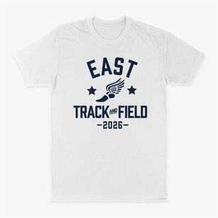 Corning-painted Post East High School Track and Field Classic Dad T-Shirt