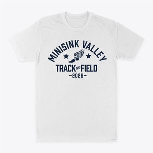 Minisink Valley Middle School Track and Field Classic Dad T-Shirt