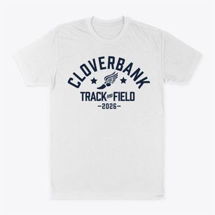 Cloverbank Elementary School Track and Field Classic Dad T-Shirt