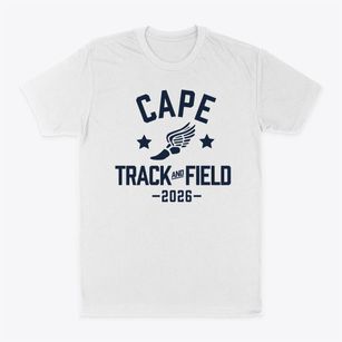 Cape Fear Center For Inquiry Track and Field Classic Dad T-Shirt