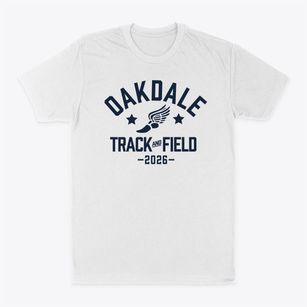 Oakdale Elementary School Track and Field Classic Dad T-Shirt