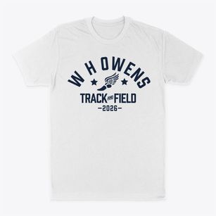W H Owens Elementary School Track and Field Classic Dad T-Shirt