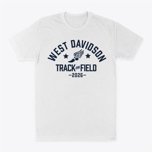 West Davidson High School Track and Field Classic Dad T-Shirt