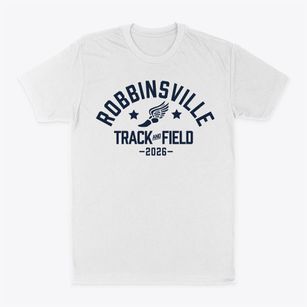 Robbinsville High School Track and Field Classic Dad T-Shirt