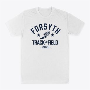 Forsyth Academy Track and Field Classic Dad T-Shirt