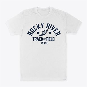 Rocky River Elementary School Track and Field Classic Dad T-Shirt