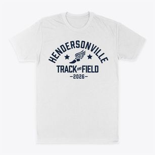 Hendersonville High School Track and Field Classic Dad T-Shirt
