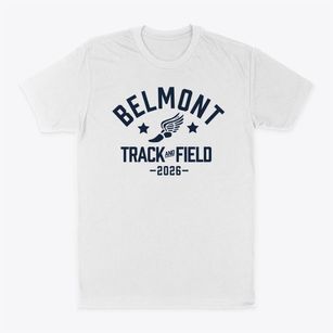 Belmont High School Track and Field Classic Dad T-Shirt