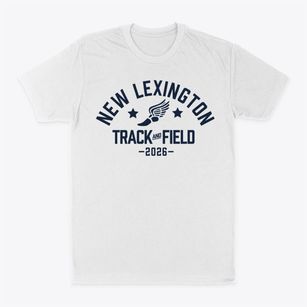 New Lexington High School Track and Field Classic Dad T-Shirt