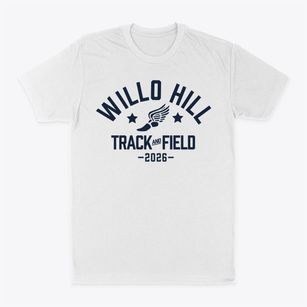 Willo Hill Christian School Track and Field Classic Dad T-Shirt