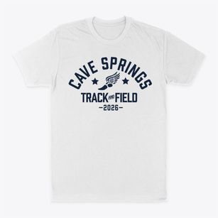 Cave Springs High School Track and Field Classic Dad T-Shirt