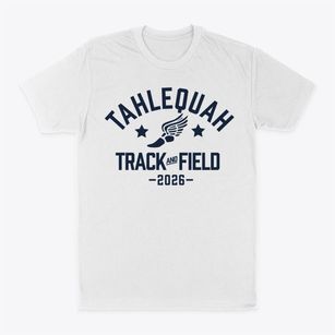 Tahlequah High School Track and Field Classic Dad T-Shirt