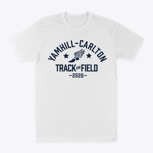 Yamhill-carlton High School Track and Field Classic Dad T-Shirt