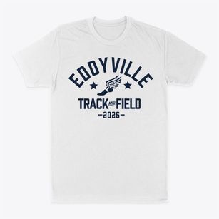Eddyville School Track and Field Classic Dad T-Shirt
