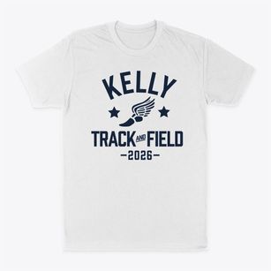 Kelly Elementary School Track and Field Classic Dad T-Shirt