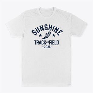 Sunshine Day Care School Track and Field Classic Dad T-Shirt