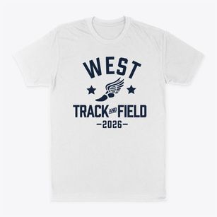 West Chester Friends School Track and Field Classic Dad T-Shirt