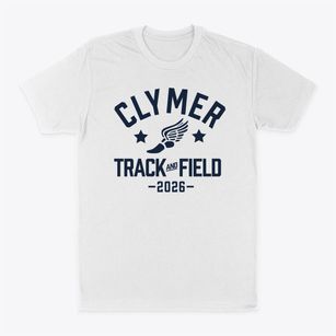 Clymer Elementary School Track and Field Classic Dad T-Shirt