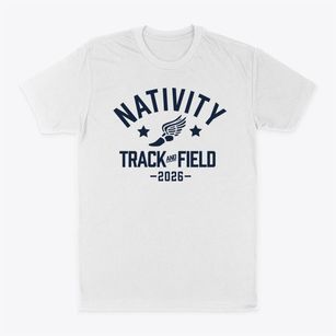 Nativity Elementary School Track and Field Classic Dad T-Shirt