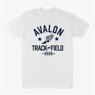 Avalon Elementary School Track and Field Classic Dad T-Shirt